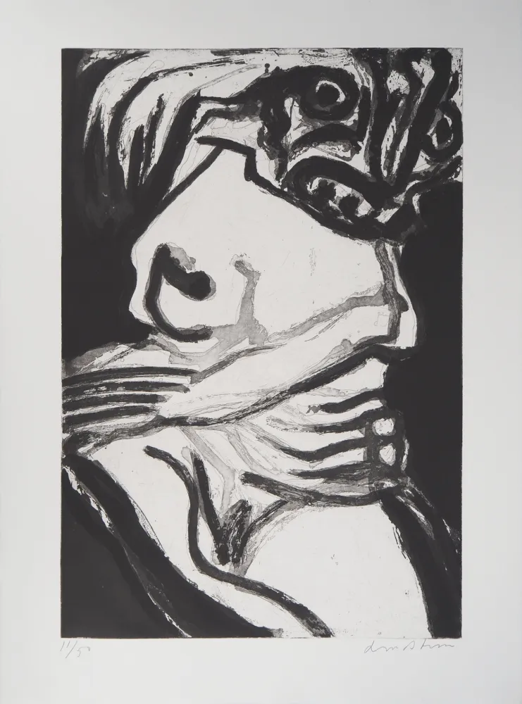 Incisione Lindstrom - Le chaman