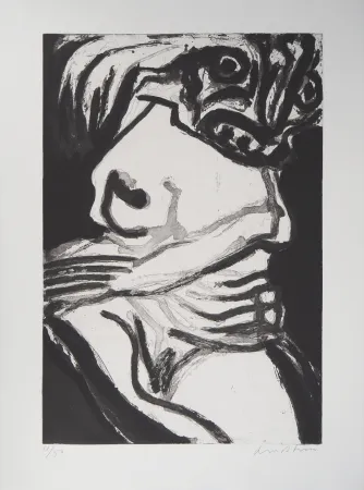 Incisione Lindstrom - Le chaman