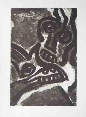 Acquatinta Lindstrom - L'Homme et l'animal