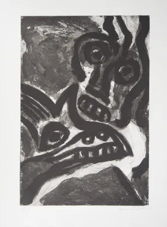 Incisione Lindstrom - L'Homme et l'animal