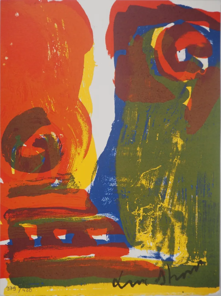 Litografia Lindstrom - Portrait de l'ancêtre