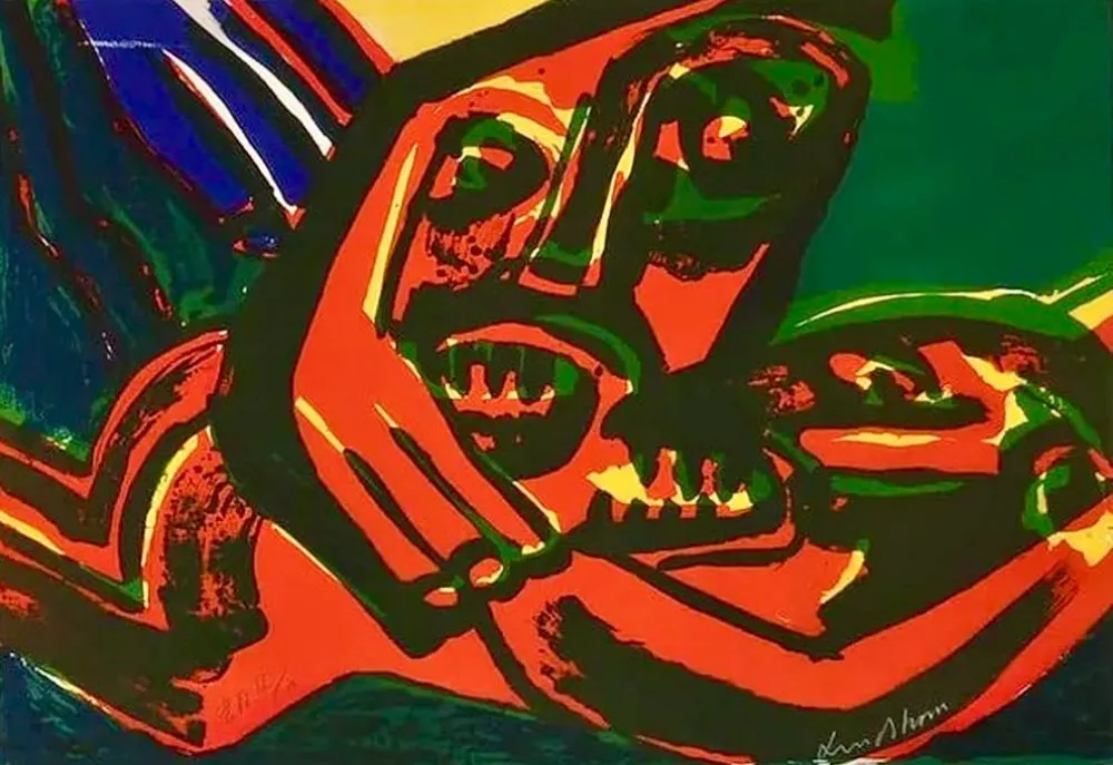 Litografia Lindstrom - Rare Artist's Proof — E.A. II/X