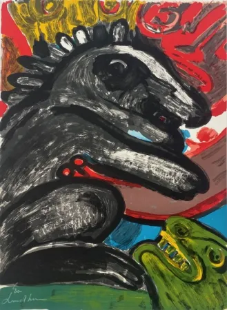 Litografia Lindstrom - Sans titre 