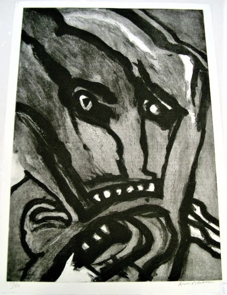 Acquaforte E Acquatinta Lindstrom - Untitled