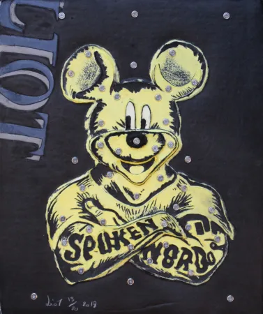 Incisione Liot - MICKEY (JAUNE)