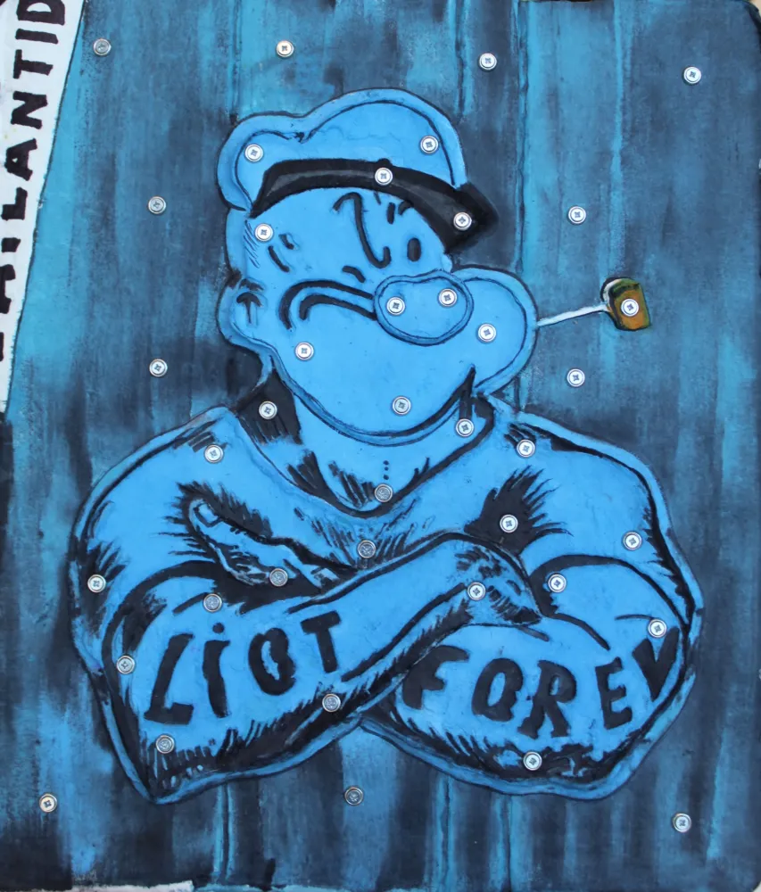 Incisione Liot - POPEYE (BLEU)