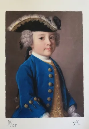 Grafica Numerica Liotard - Jacques de Chapeaurouge - 1752