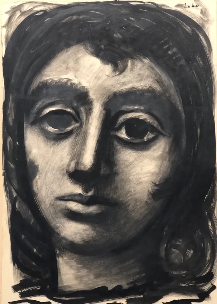 Non Tecnico Lobo - Estudio cabeza de mujer