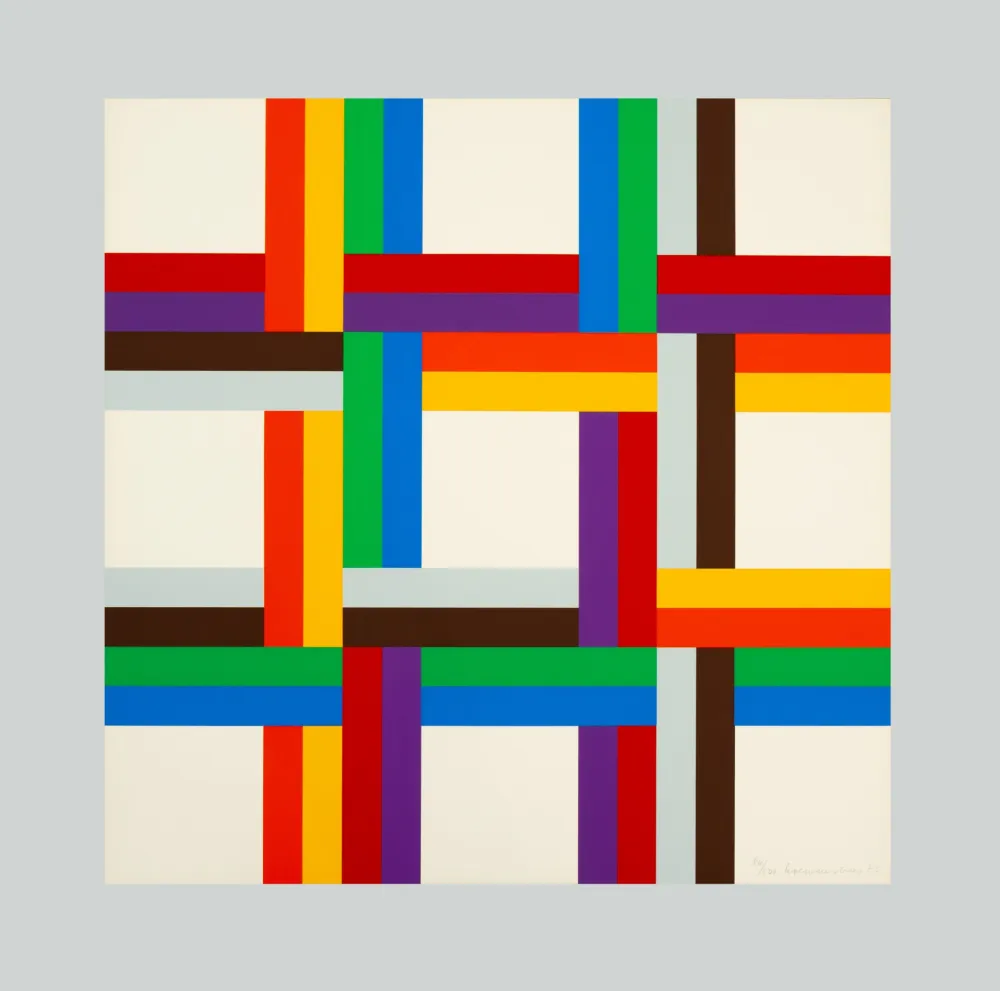 Serigrafia Loewensberg - Composition