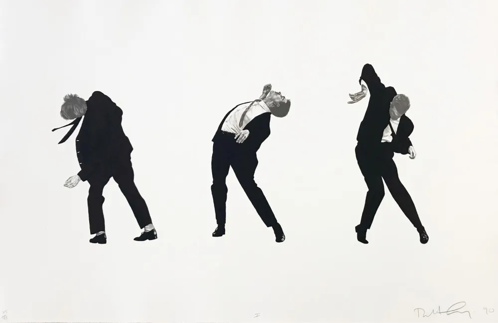 Litografia Longo - Men in the Cities, Tokyo, Seibu Department Stores, Ltd. I