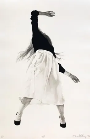 Litografia Longo - Men in the Cities, Tokyo, Seibu Department Stores, Ltd. IV