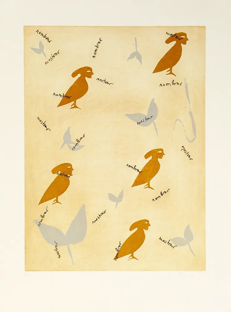 Incisione Lootz - Leaves II