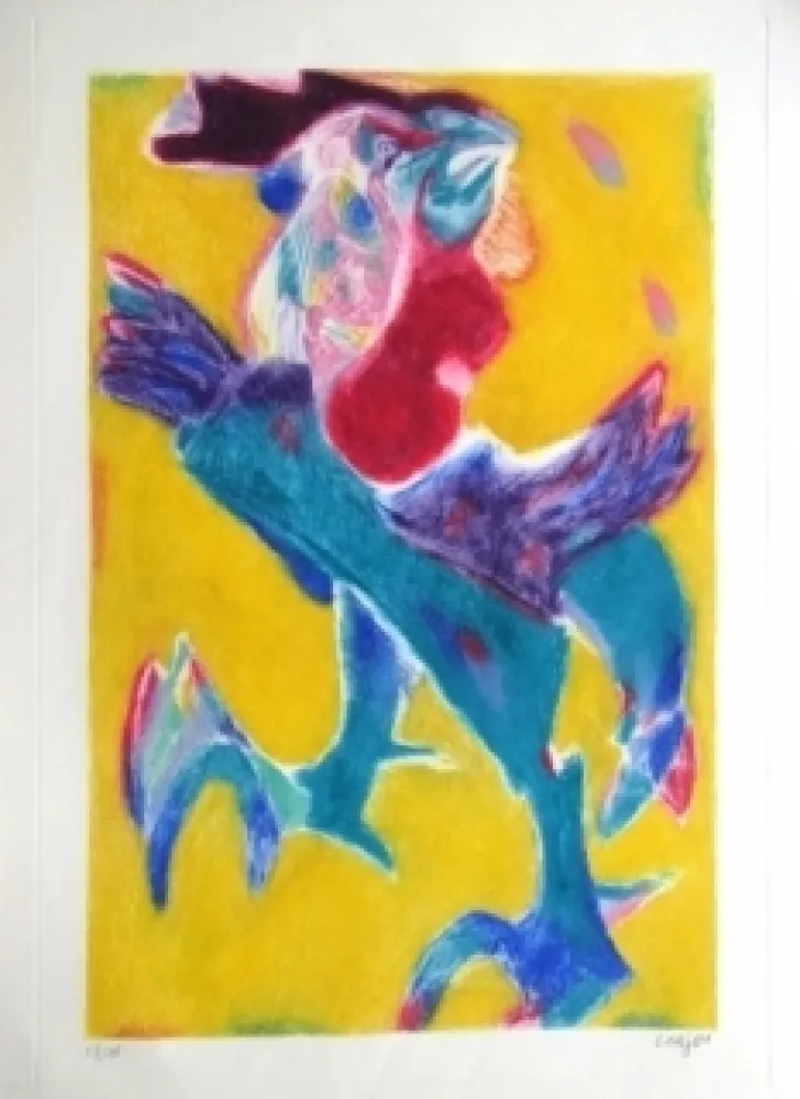 Acquaforte E Acquatinta Lorjou - Composition