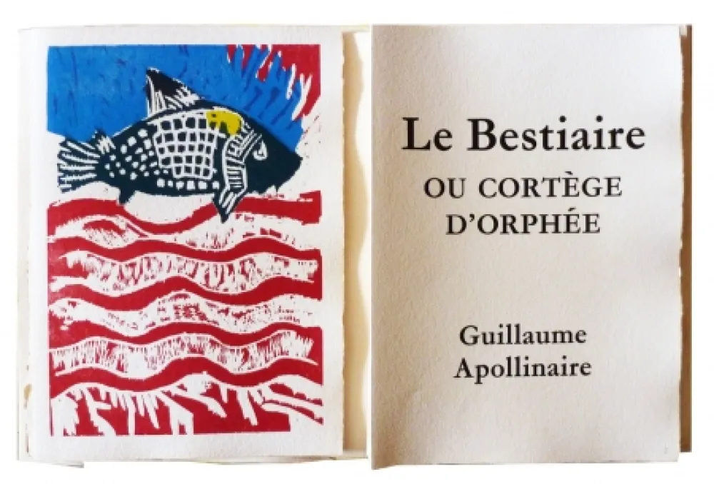 Libro Illustrato Lorjou - Le bestiaire