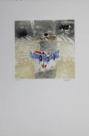 Acquaforte E Acquatinta Louttre - Le pré aux dames