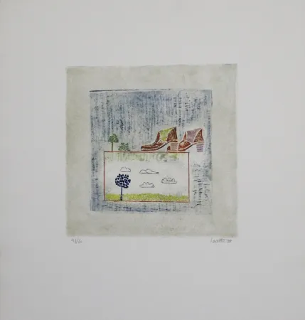 Acquaforte E Acquatinta Louttre - Pour aller loin, il faut...  / To Go Far, You Must...