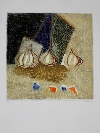 Incisione Louttre - Un goût d'olive / A Taste of Olive