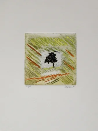 Incisione Louttre - Une petite brune