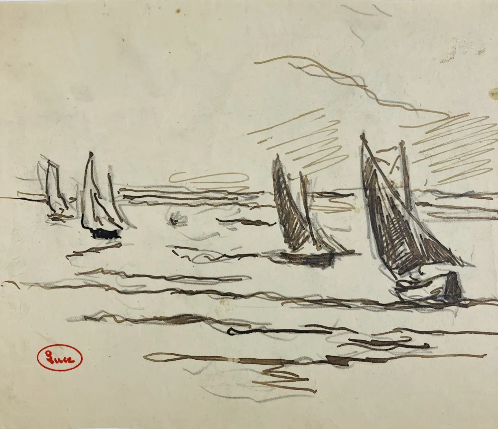 Non Tecnico Luce - La Régate. Vers 1900. 