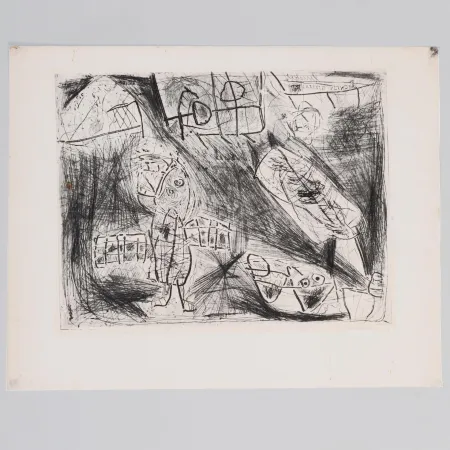 Acquaforte Lucebert - Laatsle Vinder