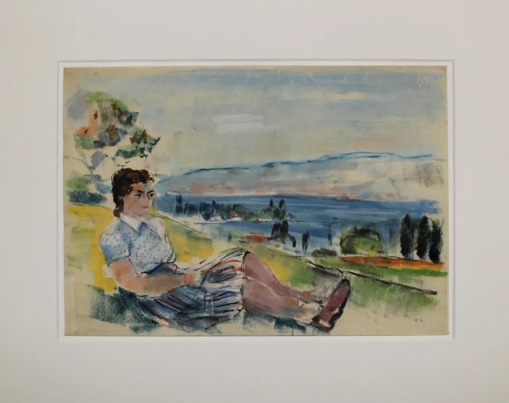 Non Tecnico Ludwig - Sitzende vor See