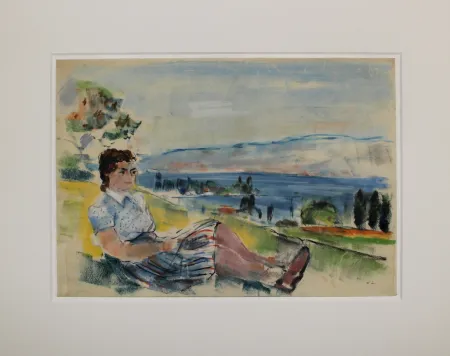 Non Tecnico Ludwig - Sitzende vor See