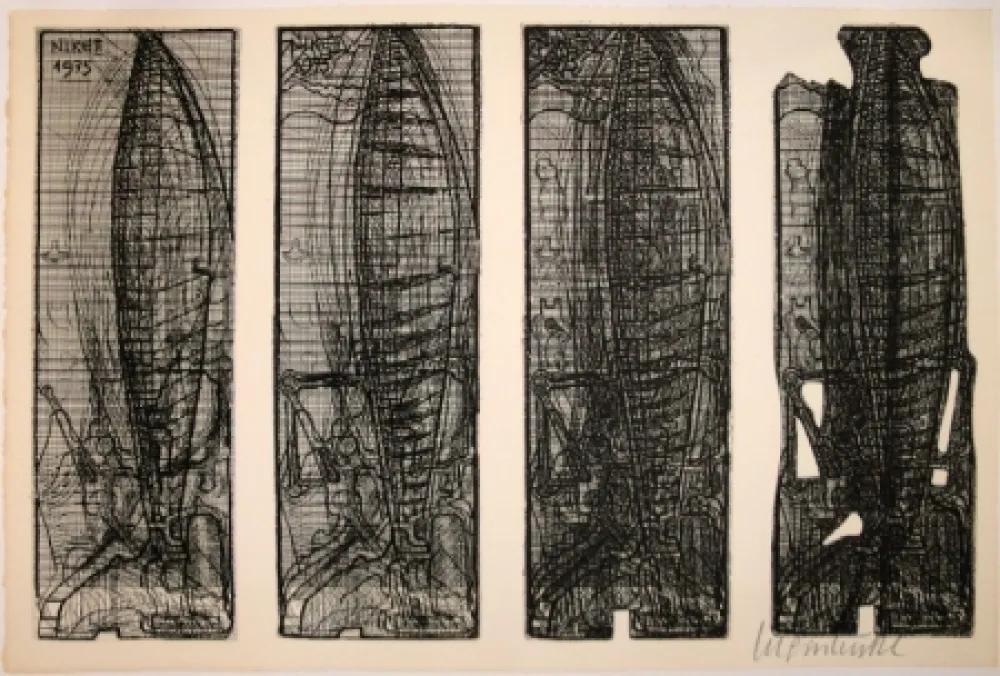 Acquaforte Luginbühl - Nike II