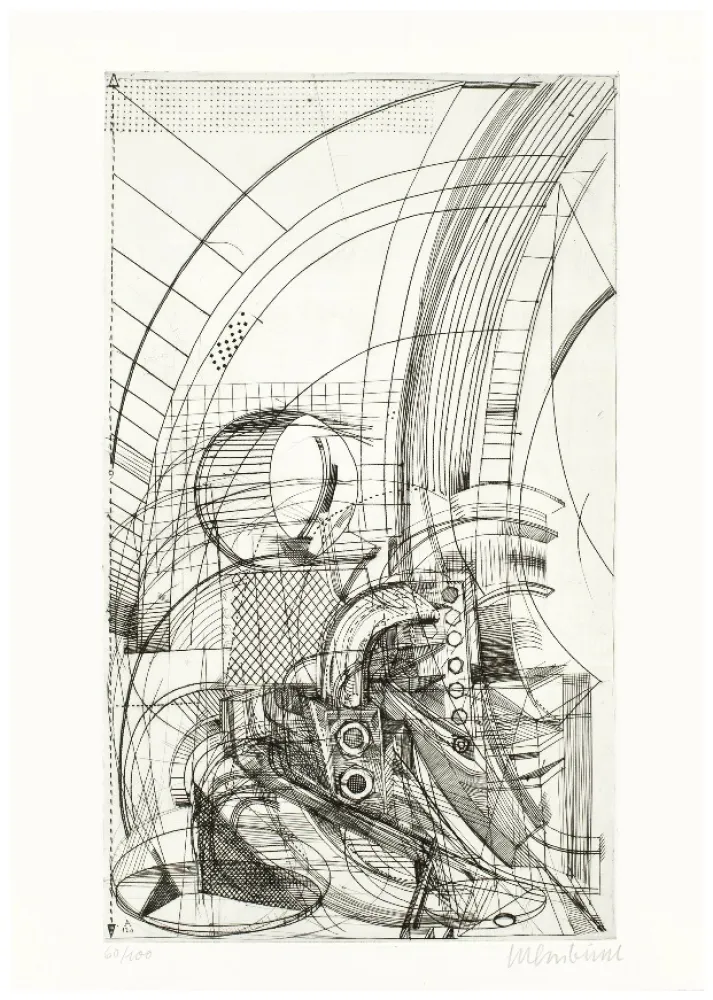 Incisione Luginbühl - Plan für Pegasus