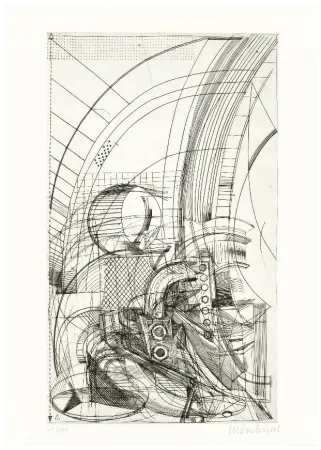 Incisione Luginbühl - Plan für Pegasus