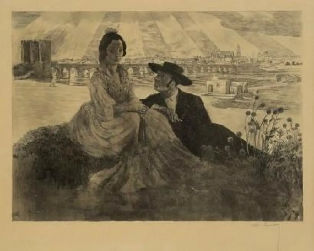 Litografia Lunois - Les 