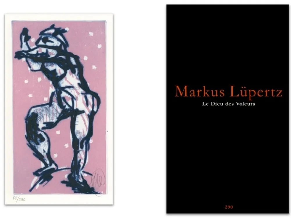 Libro Illustrato Lüpertz - L'art en écrit