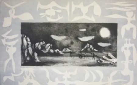 Litografia Lurcat - Sans titre