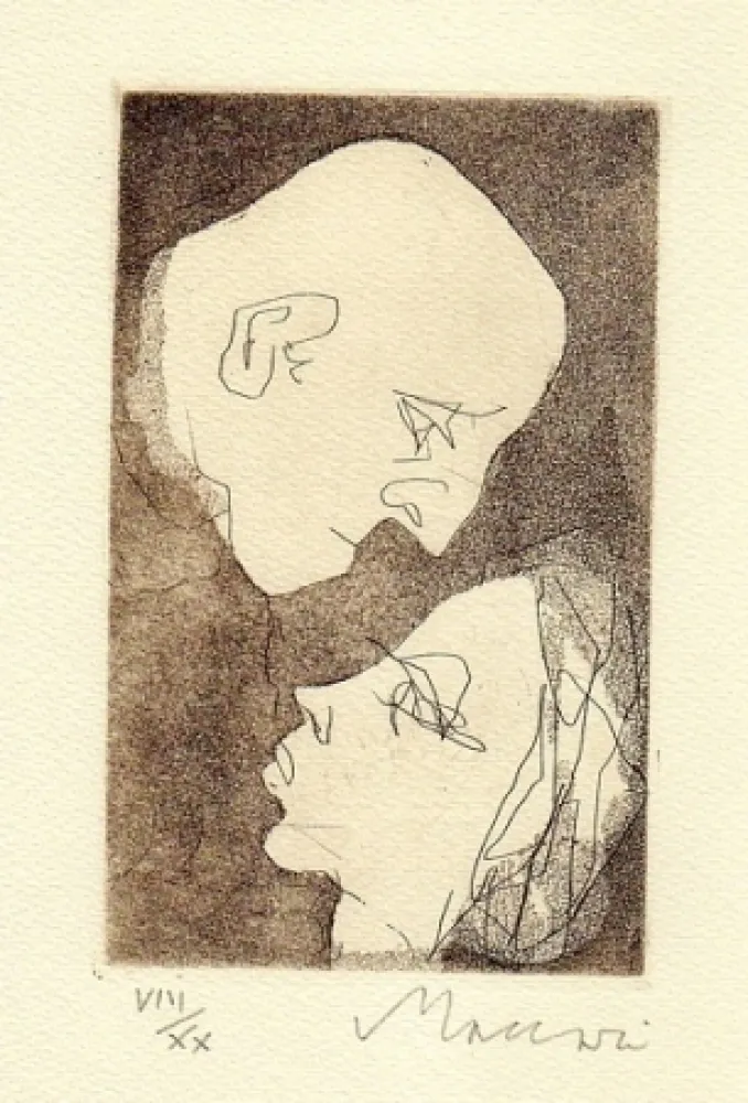 Libro Illustrato Maccari - Gli addii