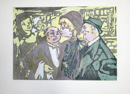 Linoincisione Maccari - S'accomodi