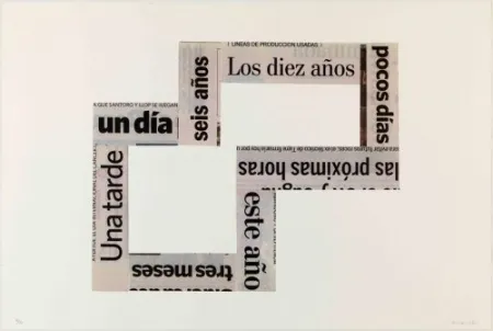 Litografia Macchi - Las Horas