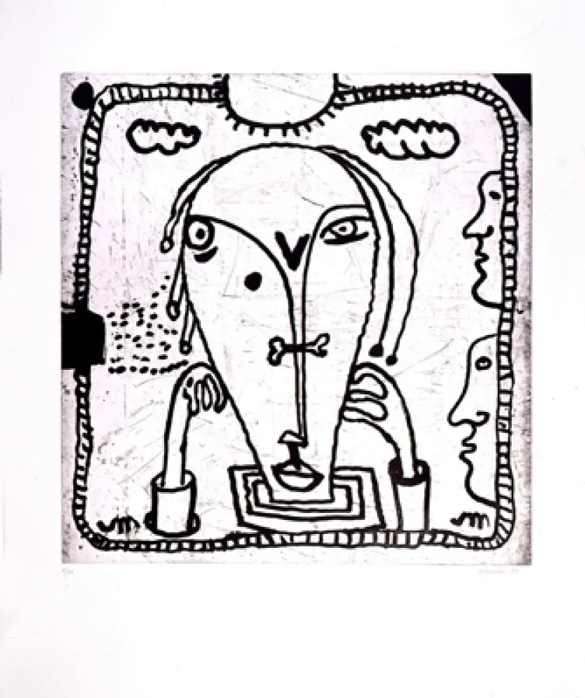 Acquaforte E Acquatinta Macréau - Sans titre