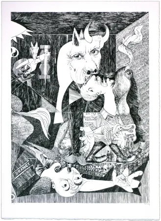 Litografia Mad Meg - Gernicouille de Pine d'Assaut 3