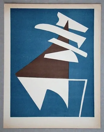 Litografia Magnelli - Composition pour XXe Siècle