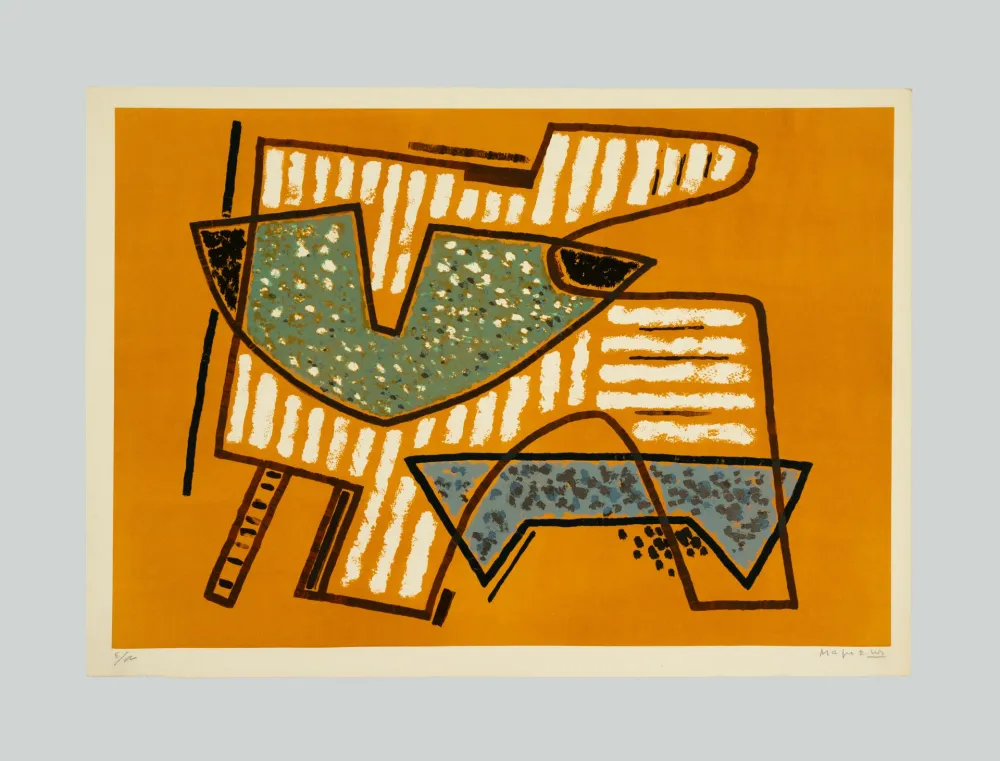 Litografia Magnelli - Composizione