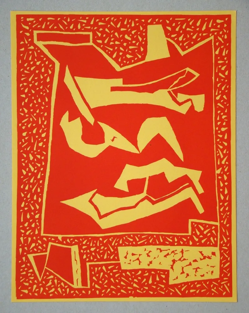 Incisione Su Legno Magnelli - Sans titre