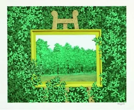 Litografia Magritte - La Cascade, 1961