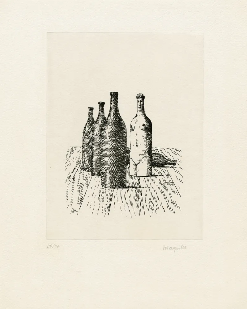 Incisione Magritte - 