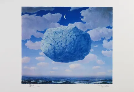 Litografia Magritte - La Flèche de Zénon (Zeno's Arrow)