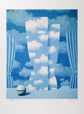 Litografia Magritte - La Peine Perdue (The Wasted Effort)