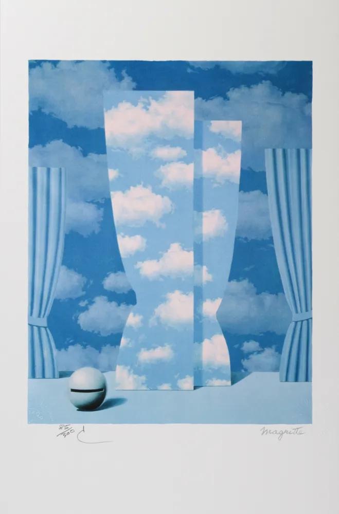 Litografia Magritte - La Peine Perdue (The Wasted Effort)