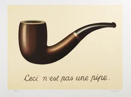 Litografia Magritte - La Trahison des Images
