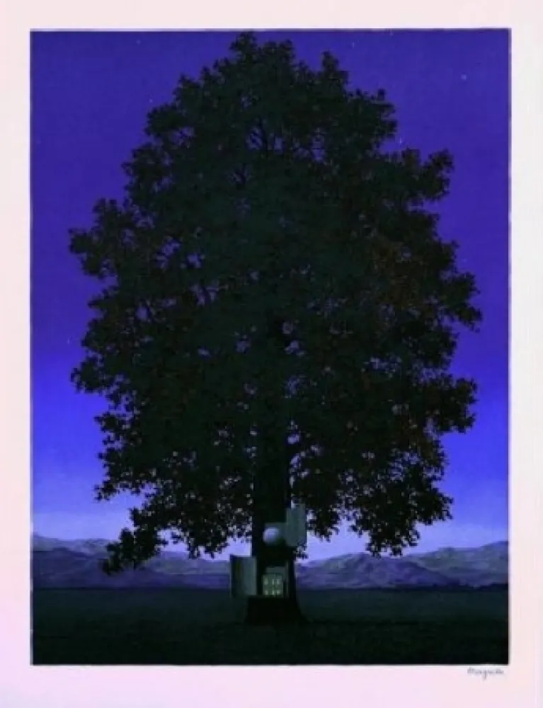 Litografia Magritte - La Voix du Sang, 1959