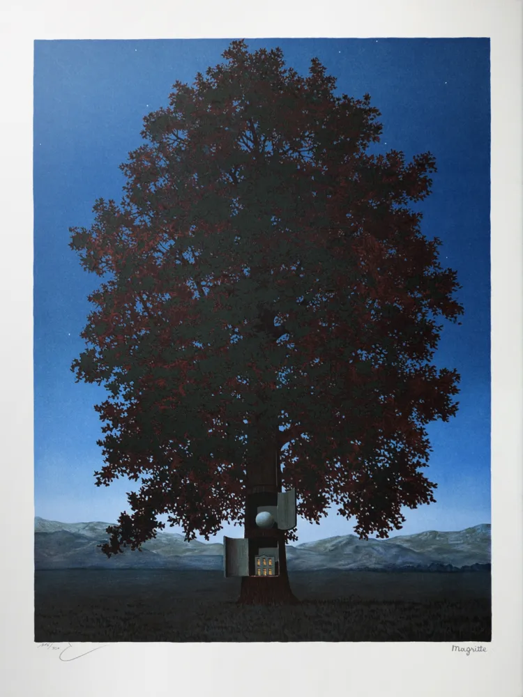 Litografia Magritte - La Voix du Sang (The Voice of Blood)