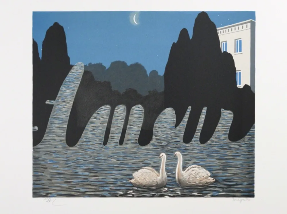 Litografia Magritte - L'Art de la conversation