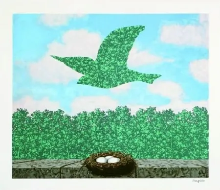 Litografia Magritte - Le printemps, 1965